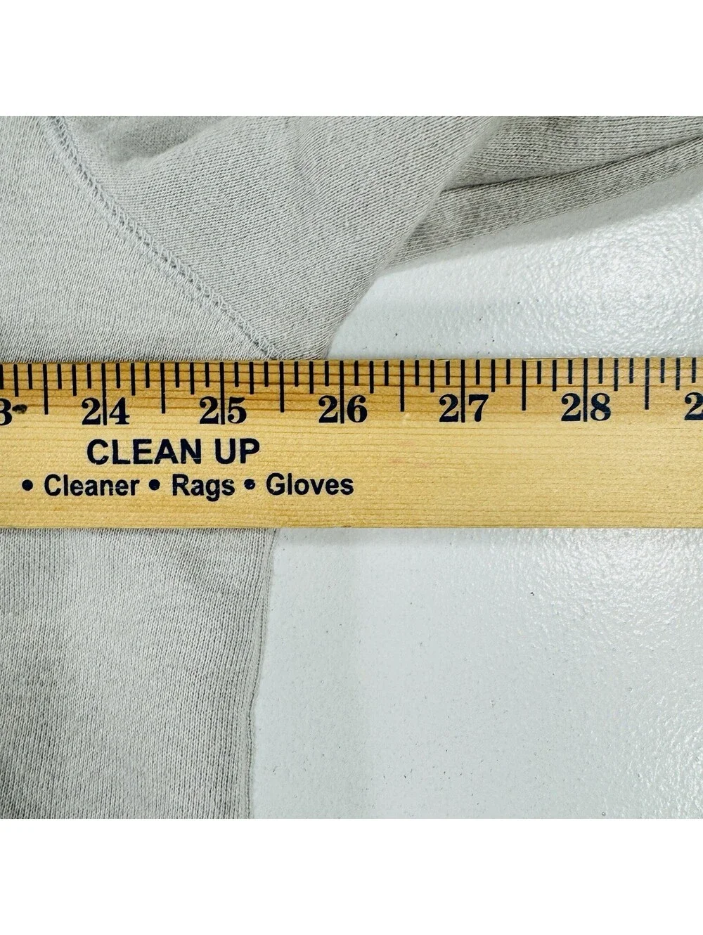Banana Republic 1/4 Button Sweater Light Gray Mens Size XL